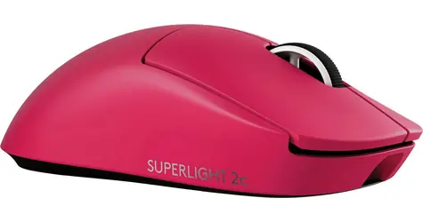 Logitech PRO X SUPERLIGHT 2C růžová / Bezdrátová herní myš / 5 tlačítek / 44000dpi