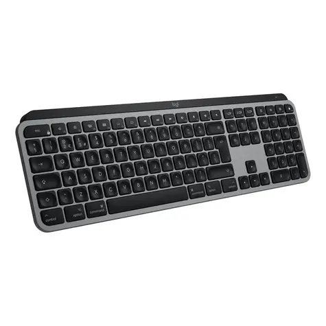 Logitech MX Keys S pro MacBook US šedá / bezdrátová klávesnice / USB-C / BT / US layout 