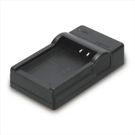 Hama USB foto nabíječka pro Canon LP-E10 černá / Micro USB 