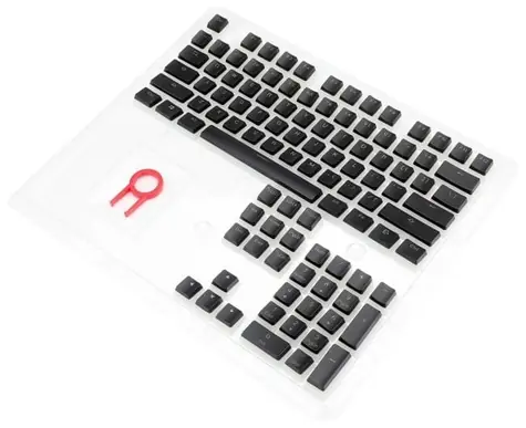 Redragon A130 PBT Doubleshot černá / kryty kláves / 104 ks / US