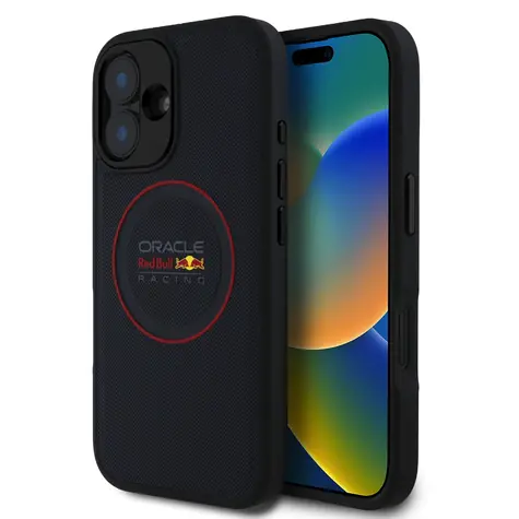 Red Bull PC/TPU Red Ring MagSafe Zadní Kryt pro iPhone 16 Plus Navy