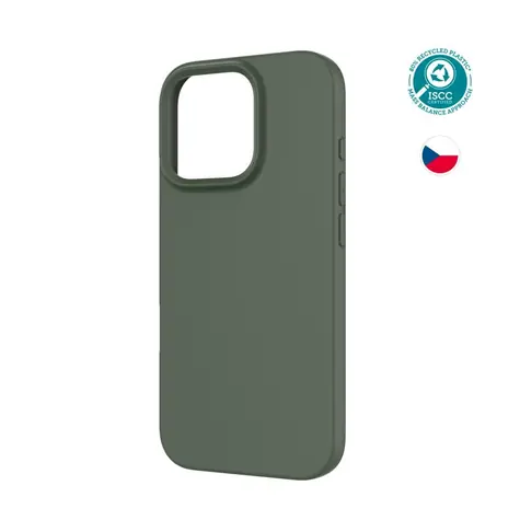 FIXED TPU gelový kryt ReStory pro Apple iPhone 16 Pro zelený