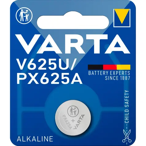 Varta Knoflíková Baterie Photo V 625 10ks / 1.5V / 200 mAh / alkalická / v boxu