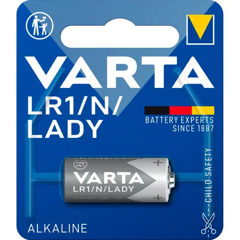 Varta Baterie LR 1 / 1.5V / 850mAh / alkalická / 10 ks / v boxu