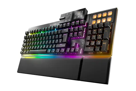 be quiet! DARK MOUNT SILENT LINEAR / mechanická klávesnice / USB / RGB / černá