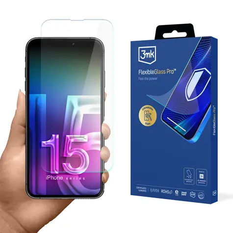 3mk FlexibleGlass Pro hybridní sklo pro Apple iPhone 15 Pro Max