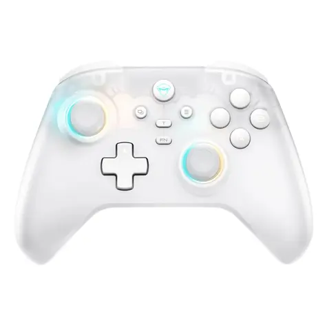 Machenike G3 V2 bílá / Bezdrátový herní ovladač / Bluetooth / 2.4GHz / USB-C / Nintendo Switch/Switch 2 / Android / iOS