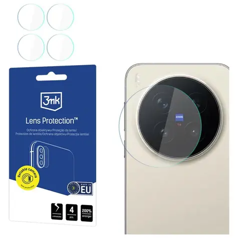 3mk Lens Protection skla na fotoaparát pro Vivo X300 Pro