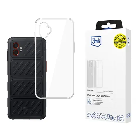 3mk Clear Case ochranný kryt pro Samsung Galaxy XCover 7 Pro čirá