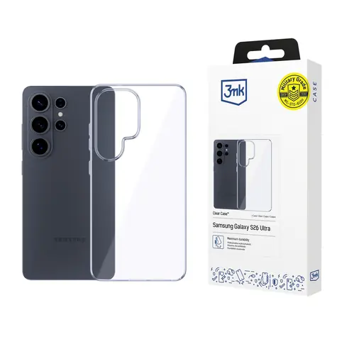 3mk Clear Case ochranný kryt pro Samsung Galaxy S26 Ultra čirá