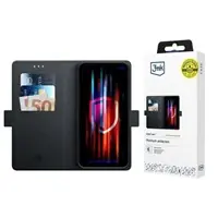 3mk Wallet Case ochranné pouzdro pro Redmi 15C černá