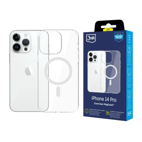 3mk EverClear Magcase ochranný kryt pro Apple iPhone 14 Pro čirá