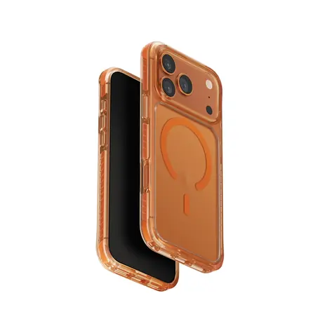 UNIQ Combat MagClick charging ochranný kryt na iPhone 17 Pro Max, Volt orange