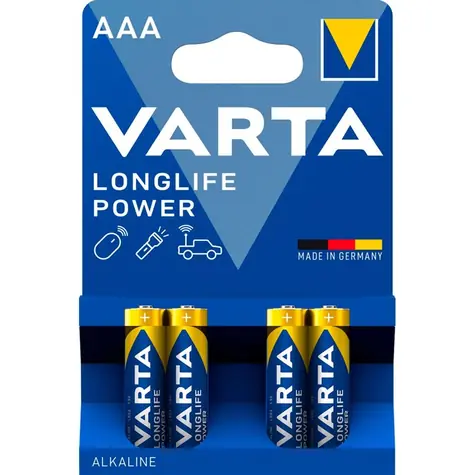 Varta Longlife Baterie AAA 200ks / 1.5V / alkalická / v boxu