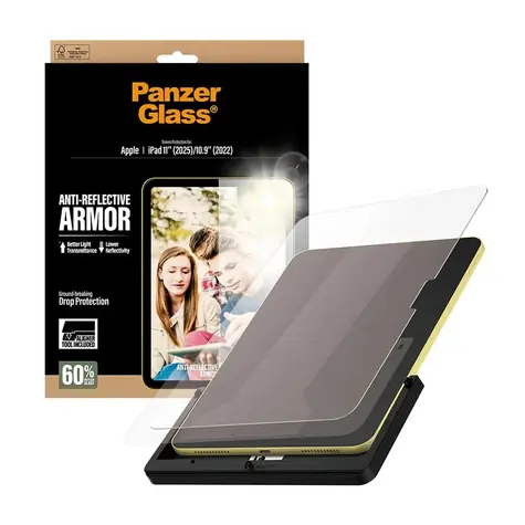 PanzerGlass Apple iPad 11/10.9 antireflexní s instalačním rámečkem