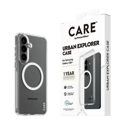 PanzerGlass CARE kryt Samsung Galaxy S26+ Urban čirý/bílý Qi