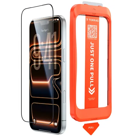 Torras GlassGo Install Master Ochranné sklo pro Apple iPhone 17 Pro Max čirá