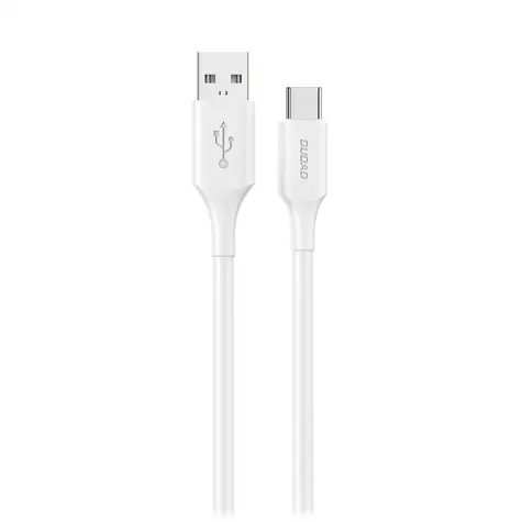 Dudao L2sT napájecí kabel / USB-A / USB-C / 6A / 1,2 m / bílá