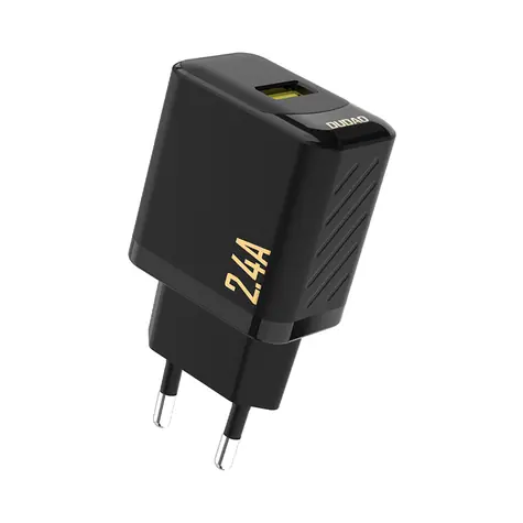 Dudao A23 síťová nabíječka černá / USB-A / 2.4A