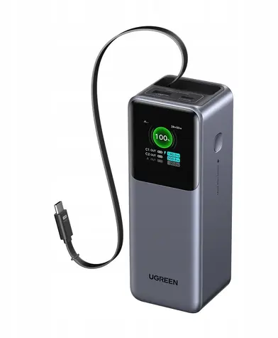 UGREEN Powerbanka 20000mAh / 165W / 2x USB-C / 1x USB-A