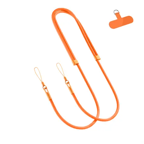 Epico Spello Crossbody popruh pro Apple iPhone oranžová