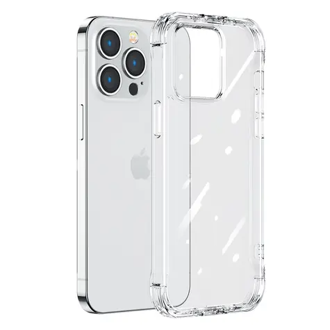 Joyroom JR-14H3 Defender Series Zadní Kryt s háčkem a stojánkem pro Apple iPhone 14 Plus čirá