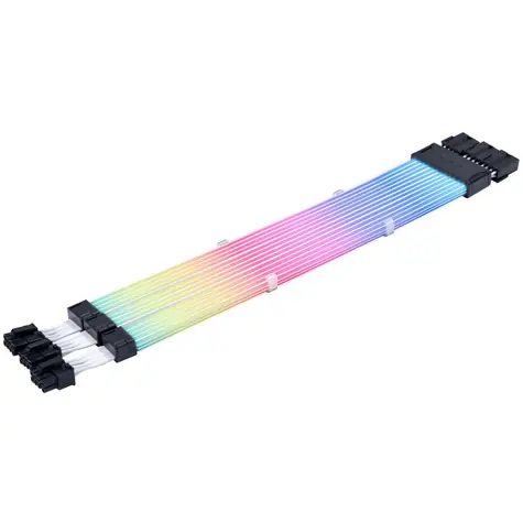 Lian Li Strimer Wireless GPU 3x 8-Pin  / Prodlužovací kabel / RGB / 41cm