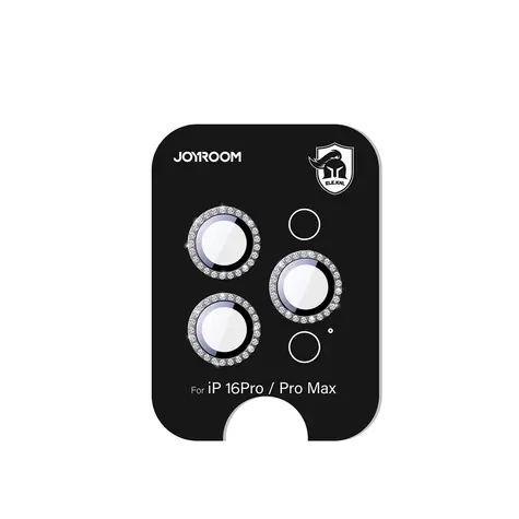 Joyroom JR-MSJ0307 Ochranné sklo pro fotoaparát pro Apple iPhone 16 Pro/16 Pro Max černá