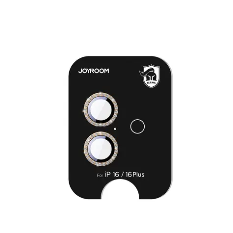 Joyroom JR-MSF0306 Ochranné sklo pro fotoaparát pro Apple iPhone 16 Pro/16 Pro Max hnědá