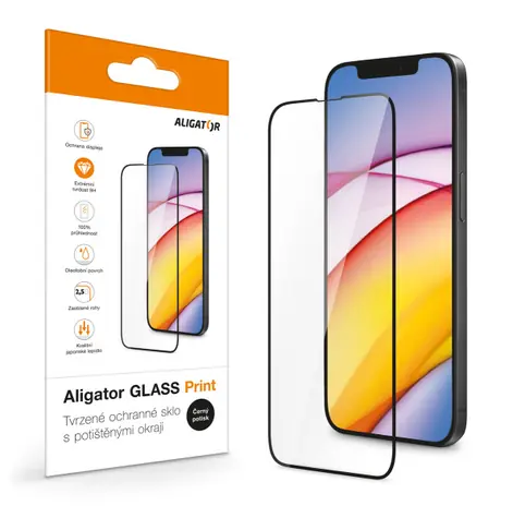 Aligator Ochrana displeje GLASS PRINT Samsung A57 (5G) černá