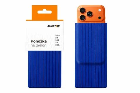 Aligator Ponožka na telefon XL / safírová