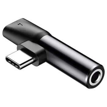 Rozbaleno - Baseus CATL41-01 redukce USB-C na Jack 3.5 mm černá / rozbaleno