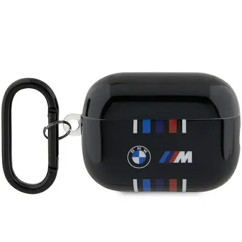 BMW Kryt pro AirPods Pro 2.generace s vícebarevnými linkami černá