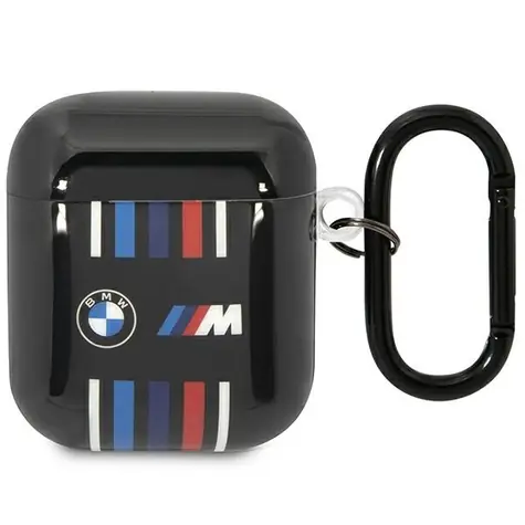 BMW Kryt pro AirPods 1/2 s vícebarevnými linkami černá