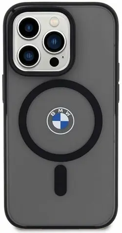 BMW Signature MagSafe Zadní kryt pro iPhone 14 Plus/15 Plus černá
