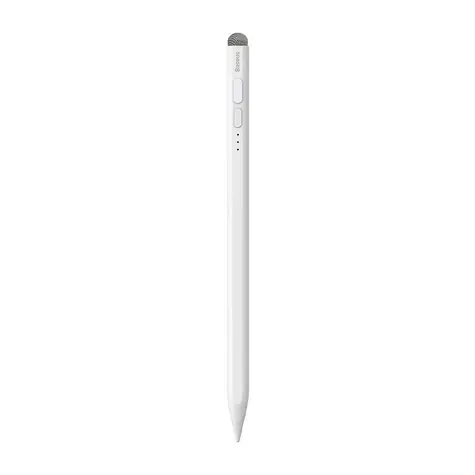 Rozbaleno - Baseus Stylus Smooth Writing 2 s LED indikátory stavu baterie (aktivní + pasivní) bílá / rozbaleno