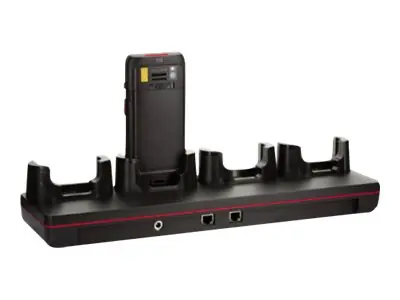 Honeywell 4-slotová nabíjecí a komunikační stanice pro CT40 & CT40XP & CT45 & CT45XP & CT47 / LAN / zdroj / bez kabelu