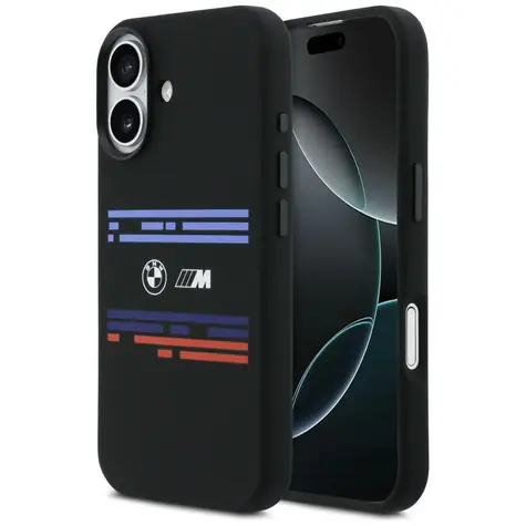 BMW Zadní kryt Horizontal Line MagSafe pro iPhone 17 černá