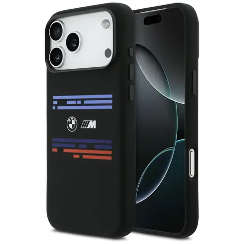 BMW Zadní kryt Horizontal Line MagSafe pro iPhone 17 Pro Max černá