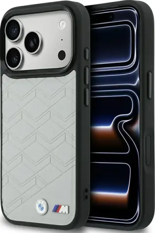 BMW Zadní kryt s logem ve tvaru písmene M MagSafe pro iPhone 17 Pro šedá