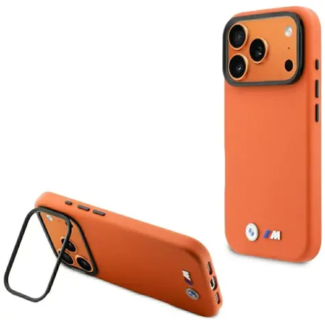 BMW Zadní kryt s kovovým logem MagSafe pro iPhone 17 Pro oranžová