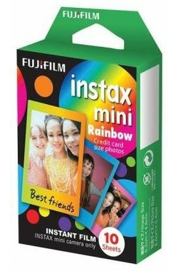 Fujifilm COLORFILM INSTAX mini 10 fotografií - RAINBOW