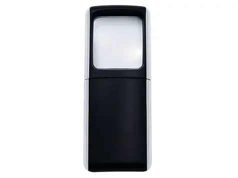 WEDO Lupa s LED světlem černá