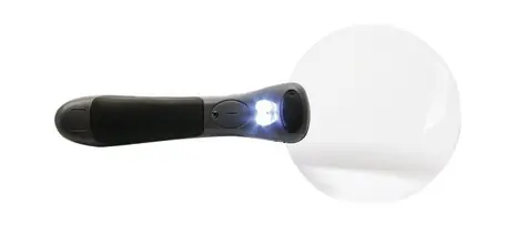 Konus Lux-90 / Ruční lupa / 2.5x / LED