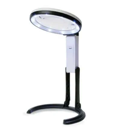 Konus Flexo-120 / Stolní lupa / 2x/5x / LED