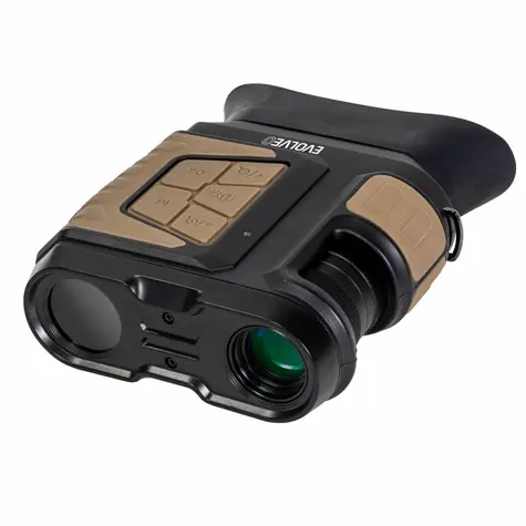 EVOLVEO NightVision W25 / binokulár s nočním viděním / WiFi / optický zoom 4x / digitální zoom 8x / video 4K