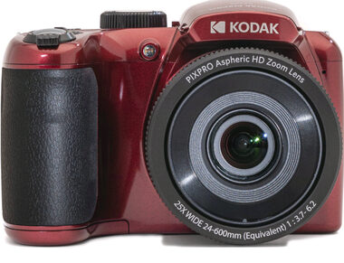 Kodak Astro Zoom AZ255 červená / 3" LCD / 16.35 MPix BSI CMOS / 25x optický zoom / SD