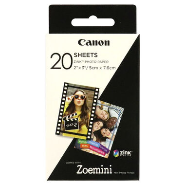 Canon Zink ZP-2030 fotopapír pro Zoemini 50x76 mm 20 ks