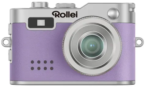 Rollei Mini Digitalkamera fialová / 2 Mpix / 0.96" LCD / 1080p video / microSD / USB-C