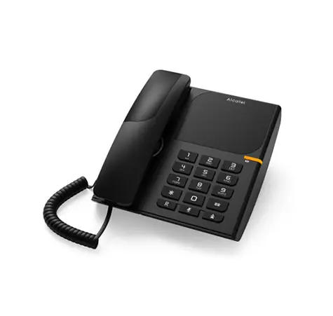 Alcatel T28 černá / analogový telefon s LCD displejem 